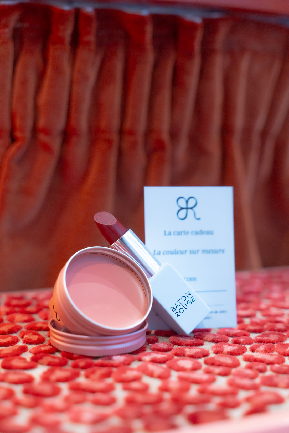 Carte cadeau physique (Rouge à lèvres ou blush)