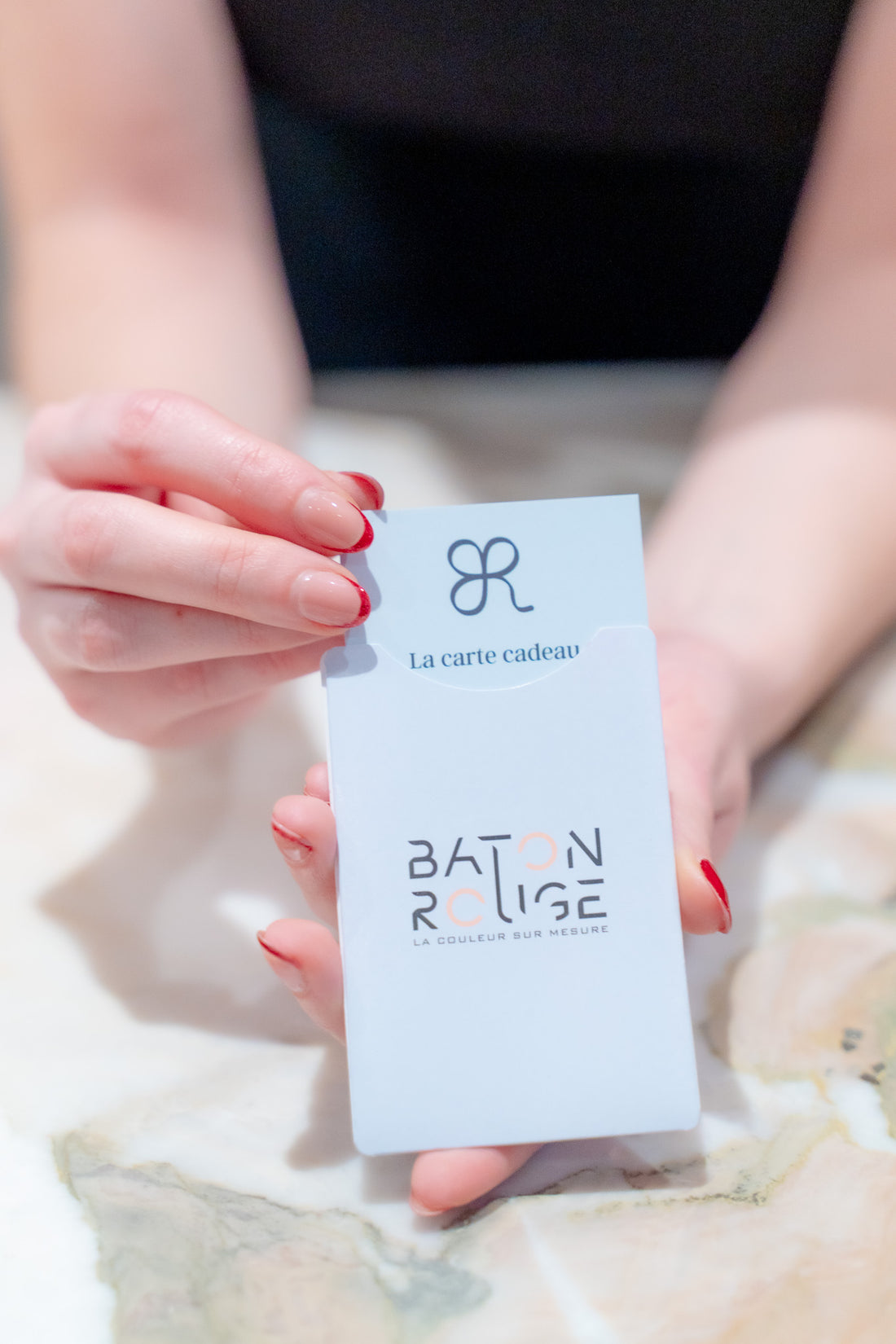 Carte cadeau physique (Rouge à lèvres ou blush)