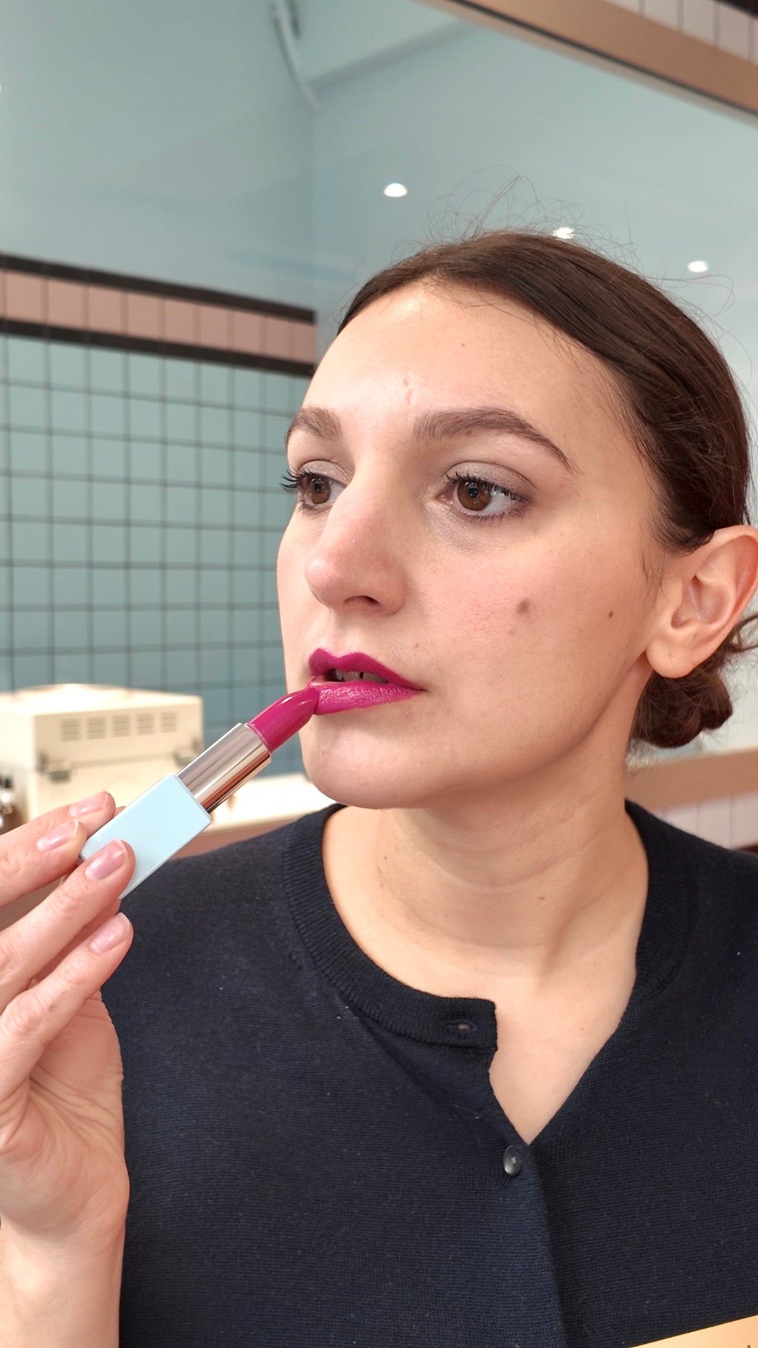 Lily's nude lipstick